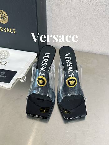 Bagsaaa Versace Sandals In Black