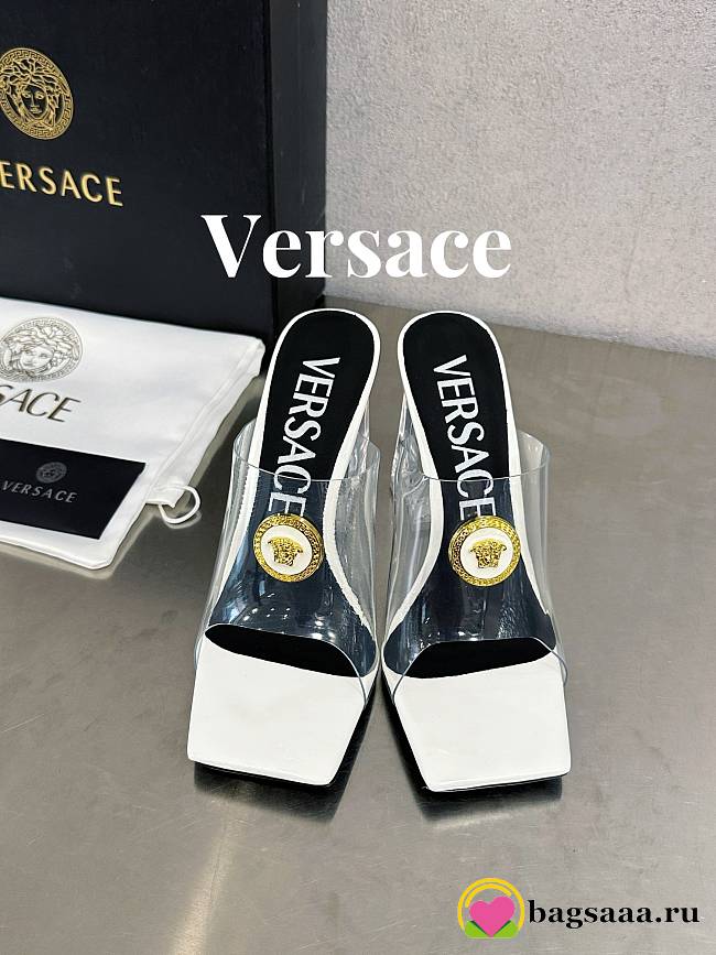 	 Bagsaaa Versace Sandals In White - 1
