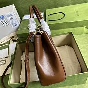 	 Bagsaaa Gucci Jackie 1961 Medium Top Handle Bag - 4