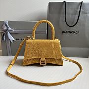 Bagsaaa Balenciaga Hourglass In Yellow Crystal - 23x10x24cm - 1