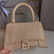 	 Bagsaaa Balenciaga Hourglass In Nude Crystal - 23x10x24cm - 2