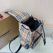 Bagsaaa Burberry Bintage Light Brown Backpack  - 2