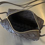 Bagsaaa Bottega Veneta Loop Bag Dark Brown - 17x10x6cm - 6