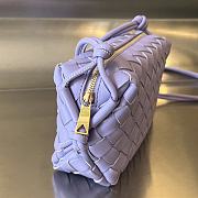 	 Bagsaaa Bottega Veneta Loop Bag Dark Purple - 17x10x6cm - 6