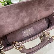 	 Bagsaaa Dior Lady D - Joy Small In Pink Leather - 22x12x6 cm - 6