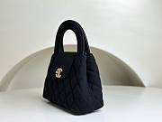 Bagsaaa Chanel 23K Kelly Denim Black Bag - 19x13x7cm - 6