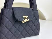 Bagsaaa Chanel 23K Kelly Denim Black Bag - 19x13x7cm - 2