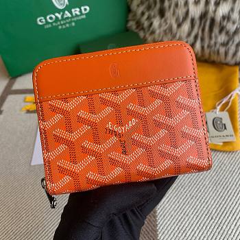 Bagsaaa Goyard Matignon Orange Wallet 