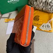 Bagsaaa Goyard Matignon Orange Wallet  - 4