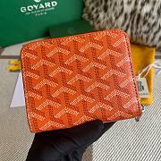 Bagsaaa Goyard Matignon Orange Wallet  - 2