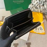 	 Bagsaaa Goyard Matignon Black Wallet  - 6