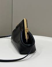	 Bagsaaa Fendi First Small crocodile leather bag in black - 26x18x9.5cm - 5