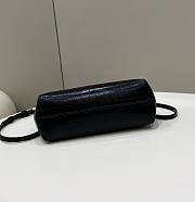 	 Bagsaaa Fendi First Small crocodile leather bag in black - 26x18x9.5cm - 4