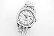 	 Bagsaaa Rolex Day-Date 40 White/18 carat white gold 40mm - 6