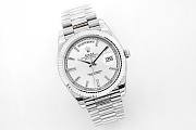 	 Bagsaaa Rolex Day-Date 40 White/18 carat white gold 40mm - 3