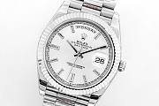	 Bagsaaa Rolex Day-Date 40 White/18 carat white gold 40mm - 2