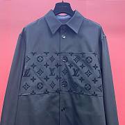 Bagsaaa Louis Vuitton Flocked Casual Cotton Overshirt - 2
