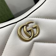 	 Bagsaaa Gucci GG Marmont Small Shoulder Bag White - 17x 26x 4cm - 4