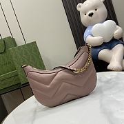 	 Bagsaaa Gucci GG Marmont Small Shoulder Bag Pink - 17x 26x 4cm - 2