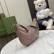 	 Bagsaaa Gucci GG Marmont Small Shoulder Bag Pink - 17x 26x 4cm - 6