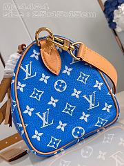 	 Bagsaaa Louis Vuitton Speedy 25 Blue Color - 25 x 15 x 15cm - 6