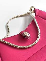 	 Bagsaaa Serpenti Baia small shoulder bag in pink - 27.5*18*4.5cm - 5
