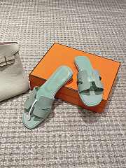 Bagsaaa Hermes Oran Sandal Vert Deau - 4