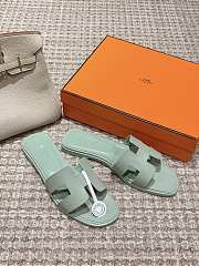 Bagsaaa Hermes Oran Sandal Vert Deau - 3