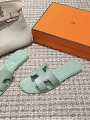 Bagsaaa Hermes Oran Sandal Vert Deau - 2