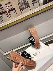 	 Chloe logo-strap wedge espadrilles black - 5