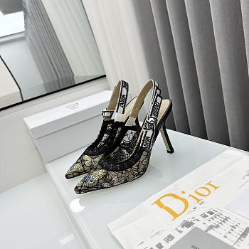Bagsaaa Dior J'Adior Slingback Pump Butterfly Black 
