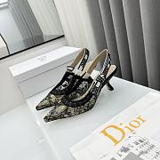 Bagsaaa Dior J'Adior Slingback Pump Butterfly Black  - 3