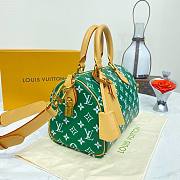 Bagsaaa Louis Vuitton Speedy 25 Green Color - 25 x 15 x 15cm - 6