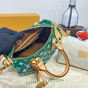 Bagsaaa Louis Vuitton Speedy 25 Green Color - 25 x 15 x 15cm - 3