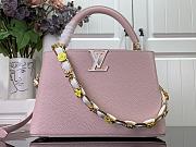 Bagsaaa Louis Vuitton Alma BB Pink with flower strap - 1