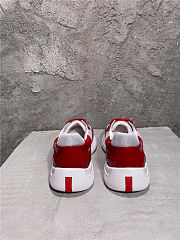 	 Bagsaaa Prada America's Cup sneakers Red/Silver - 3