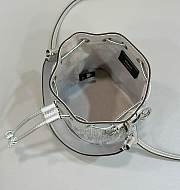 	 Bagsaaa Fendi Bucket Silver Crystal Bag - 12*10*18cm - 3