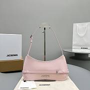	 Bagsaaa Jacquemus Le Bisou Ceinture Pink Bag - 27*11*3cm - 1