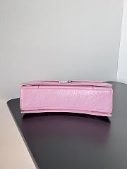 	 Bagsaaa Balenciaga Crush Small Chain Bag In Pink - 25.5*10*15.5cm - 2