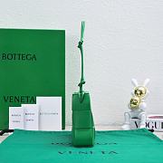 Bagsaaa Bottega Veneta green nappa leather Cassette shoulder bag - 22.5*13.5*4.5cm - 4