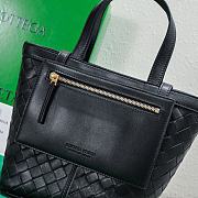 Bagsaaa Bottega Veneta Small Flip Flap Black Tote bag - 23*18.5*15cm - 2