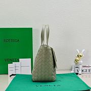	 Bagsaaa Bottega Veneta Small Flip Flap Green Tote bag - 23*18.5*15cm - 4