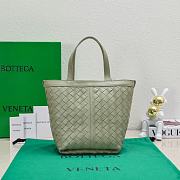 	 Bagsaaa Bottega Veneta Small Flip Flap Green Tote bag - 23*18.5*15cm - 3