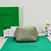 	 Bagsaaa Bottega Veneta Small Flip Flap Green Tote bag - 23*18.5*15cm - 2