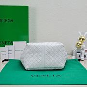 	 Bagsaaa Bottega Veneta Small Flip Flap White Tote bag - 23*18.5*15cm - 3