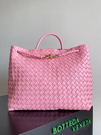 Bagsaaa Bottega Veneta Large Andiamo Pink - 42x35x18cm