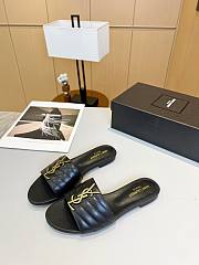 	 Bagsaaa YSL Black Leather Slides 02 - 6