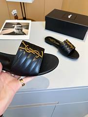	 Bagsaaa YSL Black Leather Slides 02 - 4