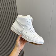 	 Bagsaaa YSL High Top White Sneakers - 5