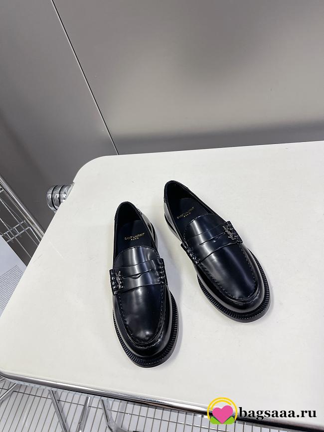 	 Bagsaaa YSL Black Loafers 02 - 1